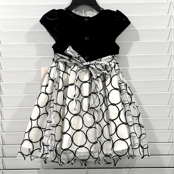NWT Jona Michelle 2T Velvet and tulle Toddler Dress - Picture 8 of 9
